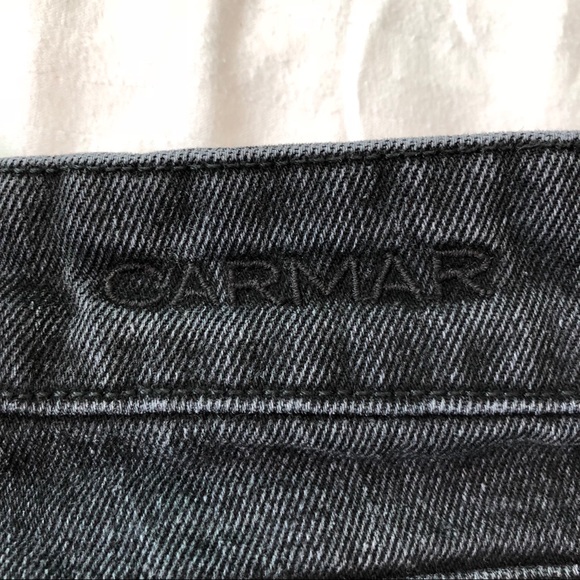 🌟LF Carmar Denim lace knee black jeans - Picture 5 of 6